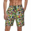 Pantaloncini da uomo Tavola estiva da uomo Simpatico pappagallo Sport Fitness Design con stampa animalier Pantaloni corti da spiaggia Casual Costume da bagno ad asciugatura rapida Taglie forti