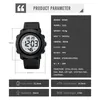 Wristwatches SKMEI Sport Outdoor Digital Wristwatch For Men 2Time Stopwatch Alarm Date LED Military Electronic Men's Watches Male Clock