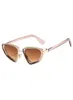Moda küçük kedi gözü kadın güneş gözlükleri marka tasarımcısı vintage üçgen şeker rengi kadın güneş gözlük tonları uv400 MEN1808777