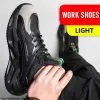 Boots Safety Sneakers Breaspable Work Safety Shoes for Men Women Work Work Sneakers Composite Toe Antismash Protective Chaussures Léger