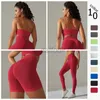 Fatos femininos conjunto de treino sem costura sutiã esportivo shorts legging terno roupas de fitness feminino conjuntos de ginásio outfits treino ativo wear 24318