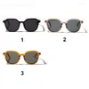 Óculos de sol Dohohdo Quadro Transparente Quadrado para Mulheres Moda Homens Óculos de Sol Vintage Trending Eyewear Shades