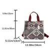 Shoulder Bags Luxury Designer Handbag For Women's Fashion Brand Jacquard Canvas Bag Female Tote Boho Travel Large Capacity Beach