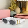 Óculos de sol moda miu feminino designer gato olho placa óculos quadro grosso sunshade letras homens