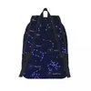 Sac à dos Douze Constellations dans le ciel nocturne Homme Étudiant Femme Grande capacité Ordinateur portable