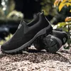 Fitnessschuhe, Unisex, Wildleder, atmungsaktiv, lässige Turnschuhe, Herren, Outdoor, Slip-On, alter Mann, Wandern, Damenmode, rutschfest, weich, Sport, Wandern