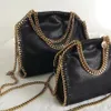 Designer Bag Stella McCartney Falabella stora kvinnor Tote Black Luxury Shopping Chain Bags Wallet Messenger läderhandväskor axelkvalitet Purses Crossbody