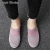 Laarzen 2021 Nieuwe herfst flats platform Designer Slippers Ademend gaas mode ondiepe wiggen Casual sport dames schoenen mujer zapatos