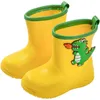HBP Non-Brand Wholesale rain gear supplies soft sole cheap waterproof cute animal print kids rain boots