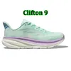 Designer Clifton Sneakers Chaussures de course Bondi 8 9 Sneakers One Womens Anthracite Randonnée Chaussures Breffable Mens Outdoor Sports Trainers High Quality