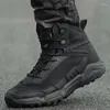 Fitness Shoes Outdoor Sports Mountaineering Non Slip Breathable Desert Tactical Boots Ultra Light Waterproof Men's Women's Training