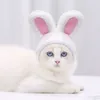 Hundkläder Halloween Party with Ears Hat Cosplay Costume Funny Pet for Cat C 594C