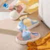 Slippers Mo Dou 2022 Inverno Novo Mulheres Doce Bowknot Slippers Down Pano Vampo A quente de pelúcia de pelúcia macia fofo masculino