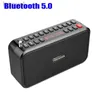 Altoparlanti portatili con due batterie 18650 Mini altoparlanti per bassi Bluetooth 5.0 Chiamata in vivavoce Registratore di suoni Radio FM TF Supporto riproduzione USB Auricolare 24318