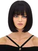 Synthetic Wigs Lace Wigs Naturally Short Bobo Wigs straight Human Hair Wig For Women Real Daily Party Black 240318