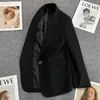 Women's Suits Chic Office Suit Jacket Outwear Spring Autumn Sense Fried Street Korean Casual Long Sleeve Professional Blazer Tops
