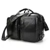 Wallets Men's Leather Briefcase Bag For Document Laptop S 14 Business Messenger Computer Totes