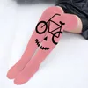 Frauen Socken Halloween Mode frauen Strumpf Harajuku Bunte Cartoon Nette Lustige 3D Gedruckt Knie Lange Für Weibliche