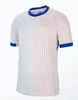 2024 25 Fan Player francuskie koszulki piłki nożnej domy na wyjeździe KIT Benzema Giroud Mbappe Griezmann Saliba Pavard Kante Thuram Kolo Maillot de Foot Equipe Football Shirt S-4xl