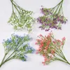 Dekorativa blommor simulering gipsophila för hem bröllop fest arrangemang konstgjord blommor dekor pografi rekvisita vas bordsdekoration