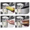 液体ソープディスペンサーML自動タッチフリー赤外線誘導防水セルフクリーニングキッチンアクセサリー