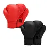 Équipement de protection 2 paires de gants d'entraînement de boxe professionnels en cuir PU mitaines de frappe garde-main sac de boxe Kickboxing Fitness Mma exercice Gym yq240318