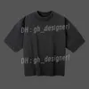 Gaps T-shirts 2024 Men's Shirt Designer Kanyes Classic Wests Tees Three Party Joint Peace Dove Printed Washing Water Short Sleeves High Street Shirts 41