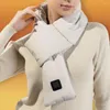 Écharpes d'hiver écharpe chaude portable chauffage électrique unisexe épais protection du cou lavable coupe-vent pour ultime