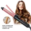 Multifunction Dry Wet Dual Use Ceramic Styling Tools Professional Hair Curling Iron Hair Waver Pear Flower Cone Electric Hair Curler Roller Curling Wand Dropship