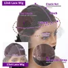 Synthetic Wigs Synthetic Wigs 250 Density Deep Wave 13x6 Lace Frontal Human Hair Wig Transparent Brazilian Remy 30 40 Inch Water Wave Lace Front Wig For Women 240327