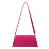 HBP Non-Brand Solid Candy Color Felt Shoulder Bags For Women New Luxury Brand Designer High Quality Handbags Lady Underarm Satchel