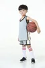 Barn baskettröja sätter uniformer kit barn pojkar flickor sportkläder andas ungdom träning basket tröjor shorts 240315
