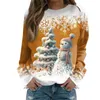 Bluza dla kobiet z kapturem dla dorosłych świąteczny sweter Sweet zabawny pullover długa kurtka kobiety swetry