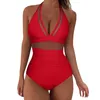 Damskie stroje kąpielowe seksowne głębokie V One Piece Swimsuit Kobiet Kobiety bez pleców żeńskie Monokini Bathers Bathing Suits Summer Beach Wear