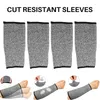 Wrist Support 5 Pairs Cut Burn Resistant Sleeves Arm Protector Sleeve Forearm Thin Leather Scratch Guard