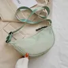 Sacs de courses en nylon pour femmes, sac à bandoulière léger, petit corps sous les bras, simple épaule