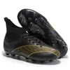 HBP bez marki sprzedaż online Mężczyźni Predator buty piłkarskie Kids Cleats Buty piłkarskie guayos para futbol czarne białe buty piłkarskie dla mężczyzn