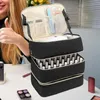 Storage Bags Nail Varnish Holder Detachable Bag 3 Layer Supply For Art Tools Holds 60 Polish Bottles