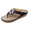 Tofflor sommar Flat Sandals Ladies Böhmen Beach Flip Flops Shoes Gladiator Women Shoes Sandles tofflor Zapatos Mujer Sandalias K311