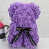 Decorative Flowers Creative Eternal Flower Rose Bear Hug Romantic Valentine's Day Christmas Wedding Decoration Gift