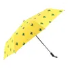 Umbrellas Sunscreen Waterproof Sunny Rainy Umbrella Cute Stylish Cactus Pattern Outdoor Household Daily Supplies