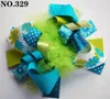 Hair Accessories 30pcs 5.5inch School Funky Fun Bows With Feather For Girl Toddle Clips