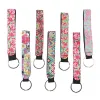 New Lilly Pulitzer Key buckle Neoprene Bag Charmer Keychain Sublimation Keyring Wedding Favors Gift Multi Color High Quality zhao8178061 ZZ
