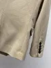 Kadın Ceketleri kadife Çift Kırıltık Takım Elbise Ceket Gevşek Moda 2024 Güz 1117