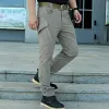 Pants European and American Spring And Summer Tactical Quick Drying Waterproof Camouflage Elastic Outdoor Work Clothes Men's Loose Pan