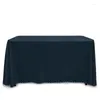 Table Cloth Pure Color Tablecloth Cover To Custom-made Elastic The Dessert Show Gauze White