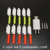 Float 10 PCS / Lot Electronic Light Stick med batteriklipp på fiskespö med glödande lampa CR322 / CR425 Batteri nattfiske tackla A578