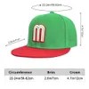 Moda Hip Hop Cappello Mens Cap World Baseball Classic 2023 Messico Verde Cappello Cappello da basket Cappello SnapBack ricamato regolabile