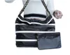 10a kaliteli lüks tasarımcı çantası marka kadın omuz çantası çanta gerçek deri koyun derisi çapraz vücut torbası altın zinciri eğimli omuz çanta çantaları