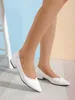 Sapatos de vestido plataforma mulheres bombas 2024 preto branco salto médio senhoras casamento noiva plana salto quadrado